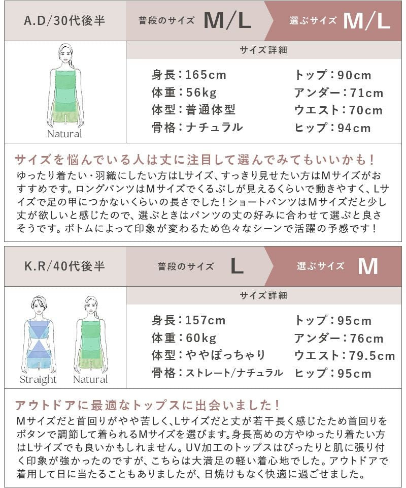 水陸両用UVカットノーカラーシャツ&パンツ