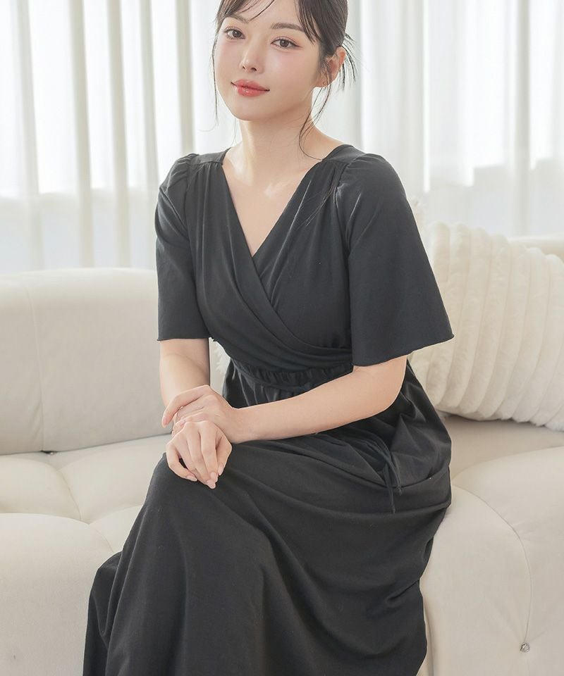 《ラクシアスリープ》ナイトブラカシュクールワンピース