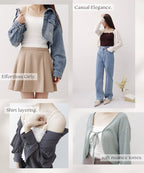 【今季限定カラー追加】3WAYシャーリングブラトップ《BRAmone Fashion Glamorous》