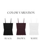 【今季限定カラー追加】3WAYシャーリングブラトップ《BRAmone Fashion Glamorous》