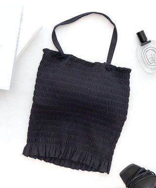 【今季限定カラー追加】3WAYシャーリングブラトップ《BRAmone Fashion Glamorous》