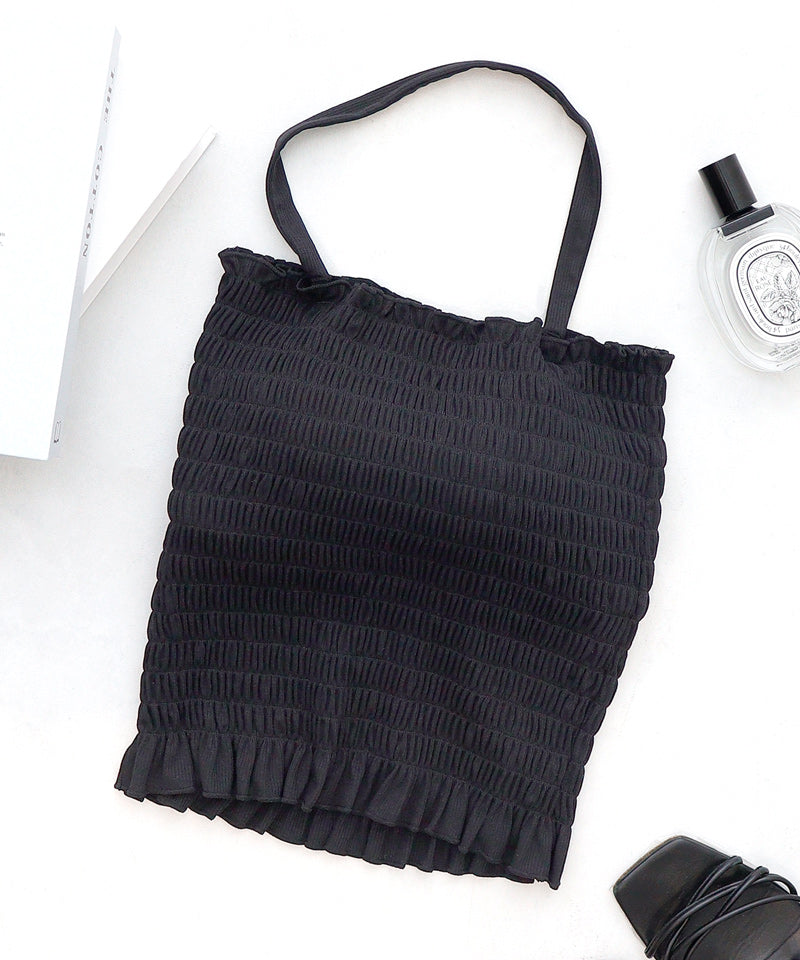 【今季限定カラー追加】3WAYシャーリングブラトップ《BRAmone Fashion Glamorous》