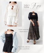 リブツインストラップブラトップ《BRAmone Fashion Glamorous》