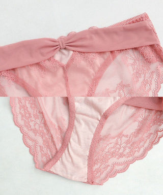 《エアランジュ》ラヴィーナレースバックショーツ【ショーツ単品】