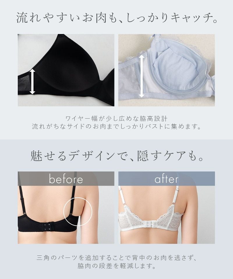 《Pliea》un ポワントレースブラ【ブラ単品】