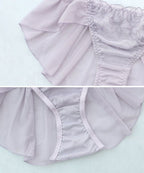 《Leene》マニョリアレースブラ＆ショーツ