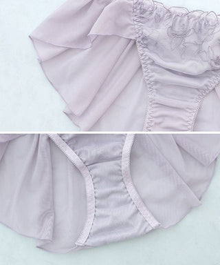 《Leene》マニョリアレースブラ＆ショーツ