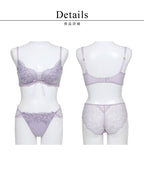 《Leene》マニョリアレースブラ＆ショーツ