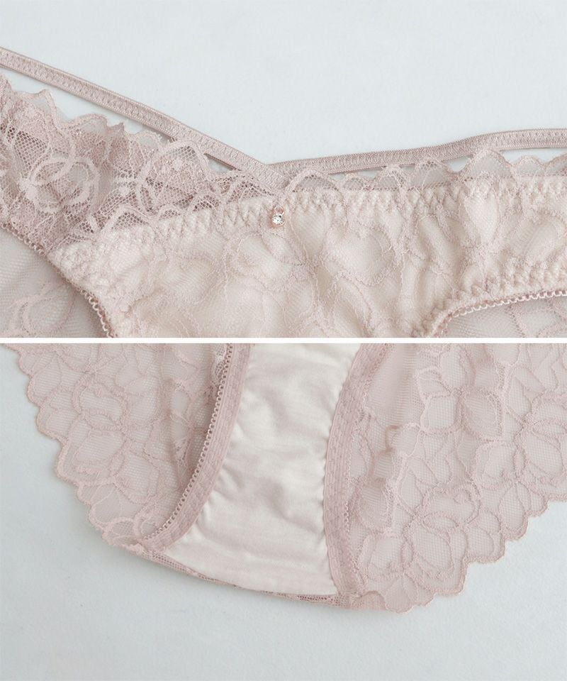 ミニョンレースバックショーツ【ショーツ単品】