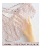 《エアランジュ》ミニョンレースブラ＆ショーツ