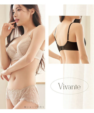 《vivante》リフレレースブラ