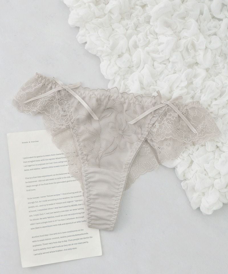 《BraJelly》シャンテレースTバックショーツ【ショーツ単品】