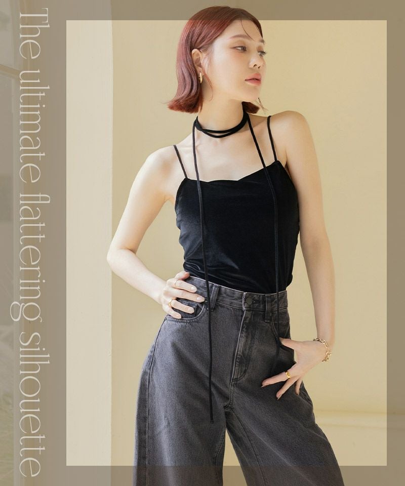 2WAYベロアブラトップ ベーシック/ロンパースタイプ《BRAmone Fashion Glamorous》