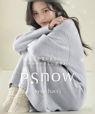 《P.snow》もこもこロングワンピース ルームウェア