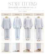 《P.snow》もこもこルームウェア トップス＆ロングパンツ 選べるトップス3type
