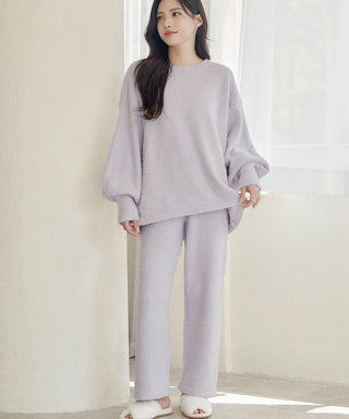 《P.snow》もこもこルームウェア トップス＆ロングパンツ 選べるトップス3type
