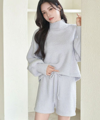 《P.snow》もこもこルームウェア トップス＆ショートパンツ 選べるトップス3type