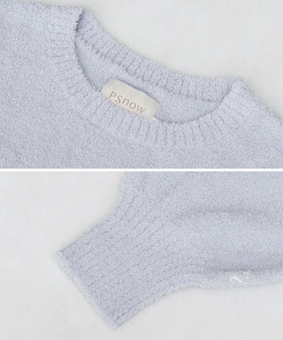 《P.snow》もこもこルームウェア トップス＆ショートパンツ 選べるトップス3type