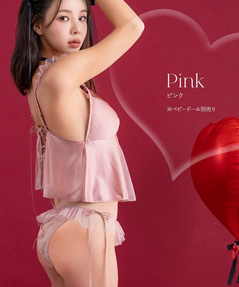 《Adu》リボンオープンクロッチショーツ【ショーツ単品】