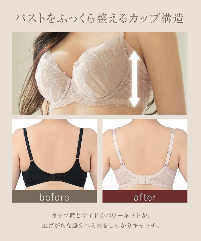 《BraJelly》フリリアレースブラ【ブラ単品】