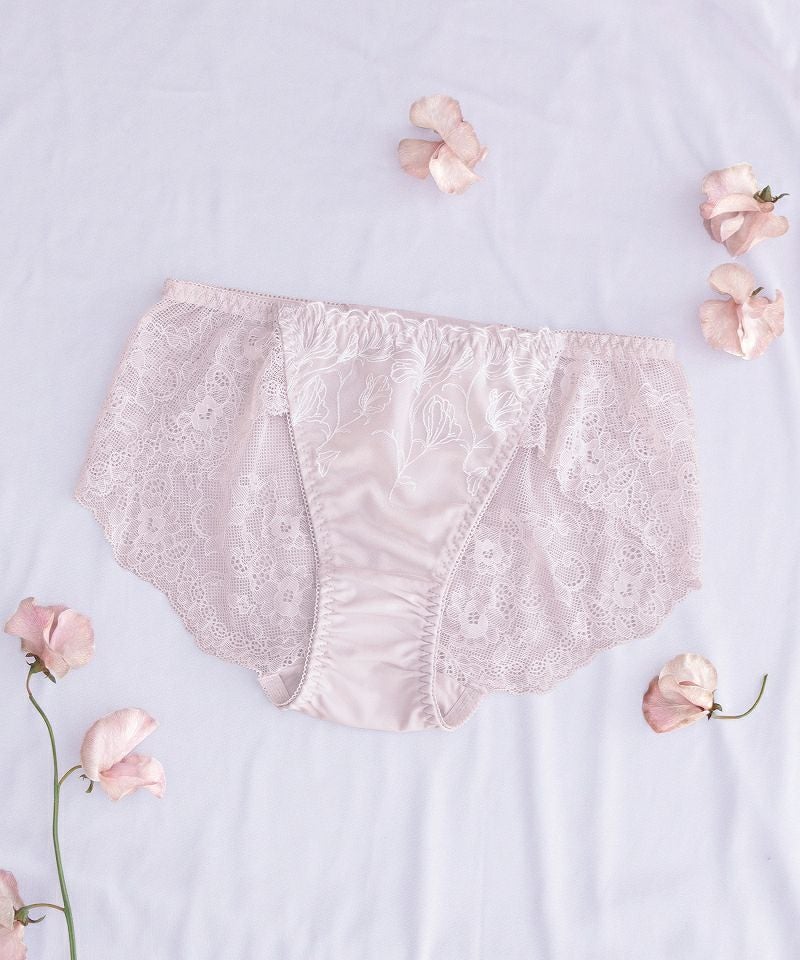 《BraJelly》フリリアレースバックショーツ【ショーツ単品】