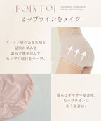 《BraJelly》フリリアレースヒップラインメイクショーツ【ショーツ単品】