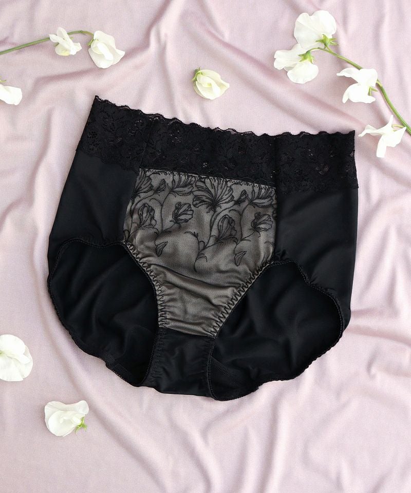 《BraJelly》フリリアレースヒップラインメイクショーツ【ショーツ単品】