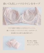 《BraJelly》フリリアレースブラ＆ショーツ