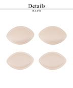 【同梱専用】【パッド単品】カップ付きアメリカンスリーブリブタンクトップ《BRAmone Basic Natural》専用パッド
