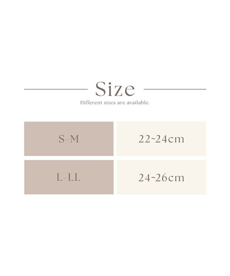フットカバー クッション付き 浅履き4足SET