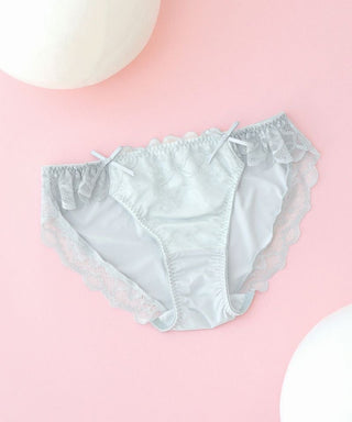 《ぷにぷにブラ》リボンレースフルバックショーツ【ショーツ単品】