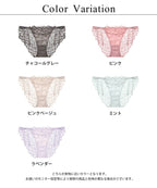 《ぷにぷにブラ》リボンレース レースバックショーツ【ショーツ単品】