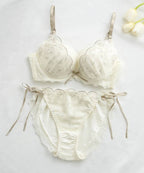 《Leene》チューリップレースブラ＆ショーツ