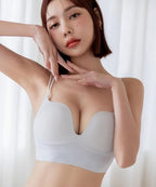 【一部再入荷】ひびかないブラ MiSEL-ミセル- シームレス ノンワイヤーブラ 【ブラ単品】