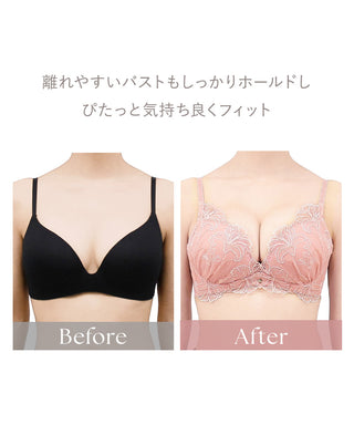《ぷにぷにブラ｜Canvas Me》リリィアートブラ【ブラ単品】