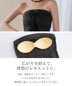 カップ付きツインリボンビスチェ《BRAmone Fashion Easy》