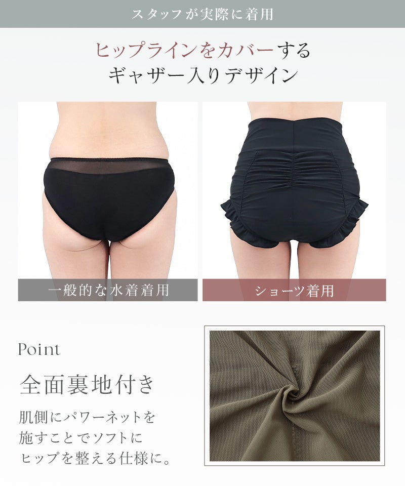 オフショルダービキニ3点セット《BRAmone Basic Volume+》