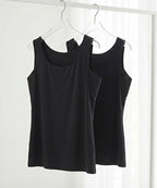 【再入荷】接触冷感 汗取り消臭インナー タンクトップ ハイバック型 Uバック型【単品/2枚/3枚セット】