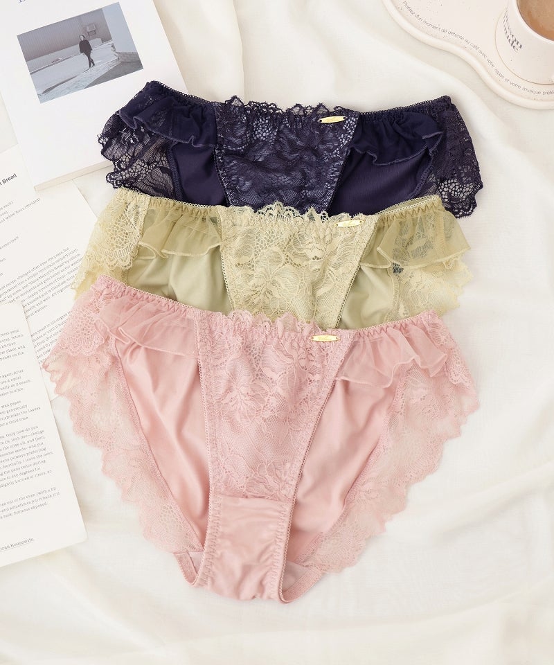 《Leene》アミュリーフルバックショーツ【ショーツ単品】