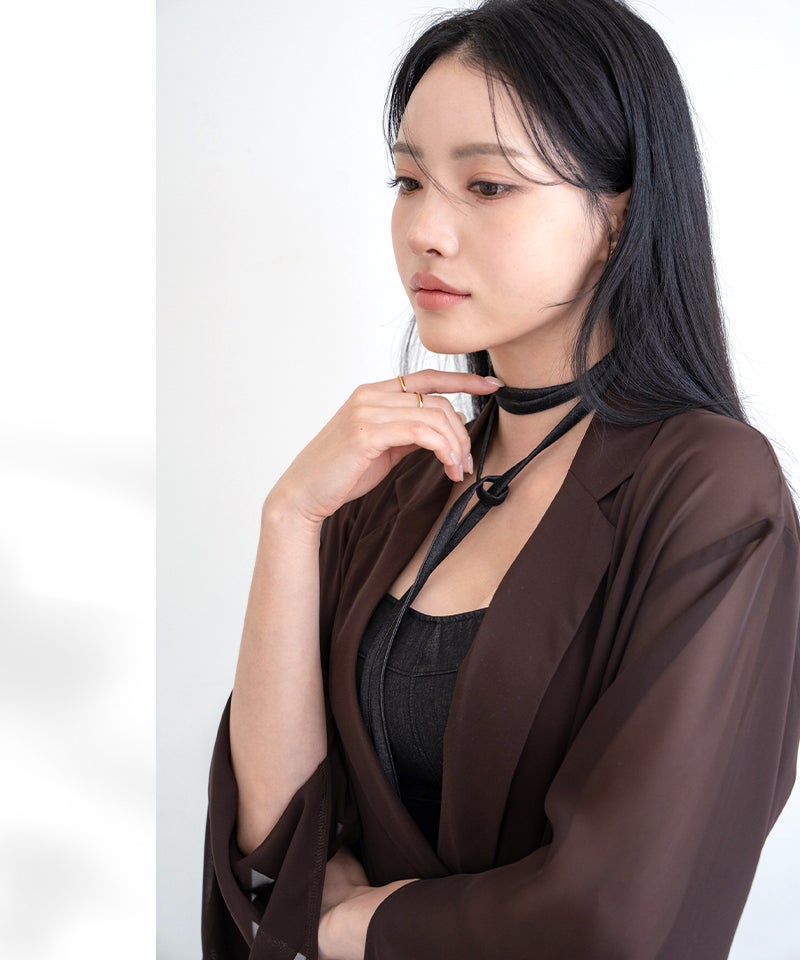 接触冷感シアージャケット