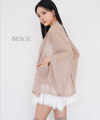 接触冷感シアージャケット