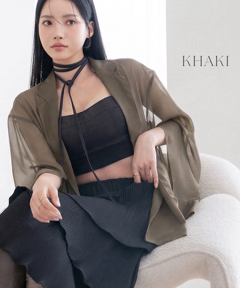 接触冷感シアージャケット
