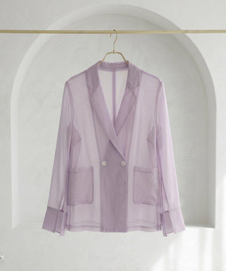 接触冷感シアージャケット