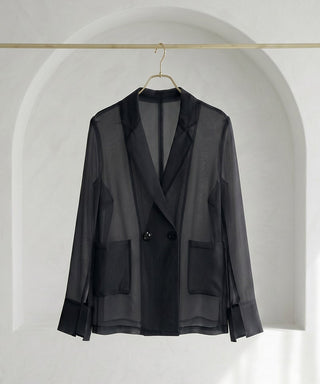 接触冷感シアージャケット