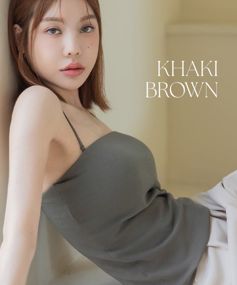 2WAYチューブトップ《BRAmone Basic Natural》
