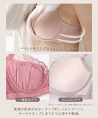 《ぷにぷにブラ》血色ノンワイヤーブラ【ブラ単品】
