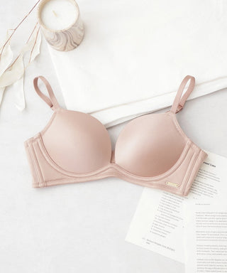 《ぷにぷにブラ》血色ノンワイヤーブラ【ブラ単品】