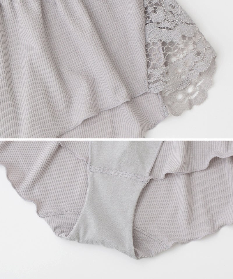 フラワーレースブラトップ【単品/ブラトップ&ショーツ】《BRAmone Fashion Glamorous》