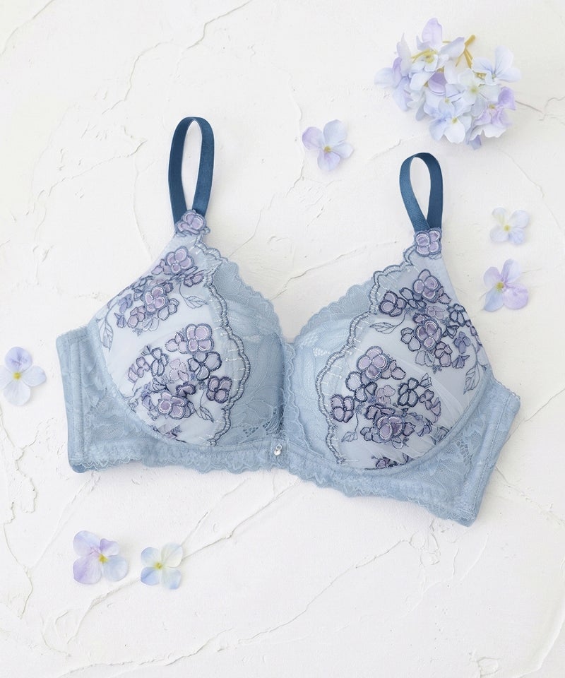 《Leene》アジサイレースブラ【ブラ単品】