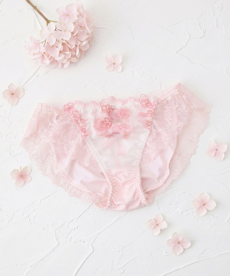 《Leene》アジサイレースショーツ【ショーツ単品】